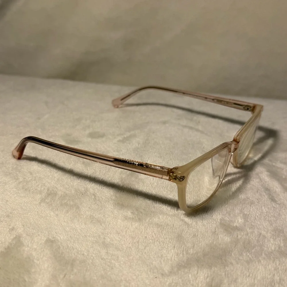 Cole Haan Eyeglass Frames Nude Pink Gradient As Is Glasses Prescription Left In